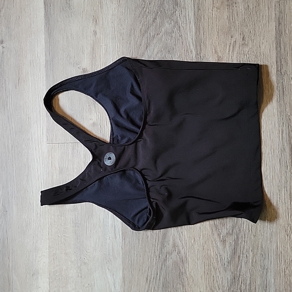 Danskin black  crop tank small - Picture 3 of 6